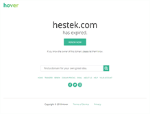 Tablet Screenshot of hestek.com